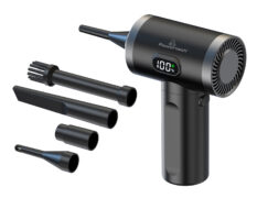 POWERTECH ηλεκτρικό air duster PT-1316 με LED φακό, 50W, 3600mAh, μαύρο 1