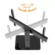 POWERTECH επιτραπέζια βάση τηλεόρασης PT-1328, 37-70", έως 40kg 4