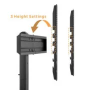 POWERTECH επιτραπέζια βάση τηλεόρασης PT-1328, 37-70", έως 40kg 5