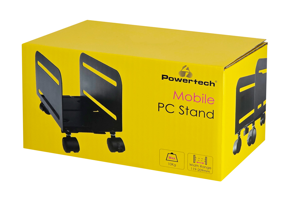 POWERTECH βάση PC PT-1329 με ροδάκια, universal, μεταλλική, έως 10kg 8 POWERTECH βάση PC PT-1329 με ροδάκια, universal, μεταλλική, έως 10kg - Image 6