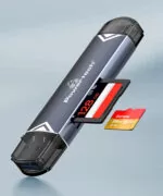 POWERTECH card reader PT-1343 για SD & micro SD, USB 3.2, 5Gbps, γκρι 10 POWERTECH card reader PT-1343 για SD & micro SD, USB 3.2, 5Gbps, γκρι 2