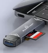 POWERTECH card reader PT-1343 για SD & micro SD, USB 3.2, 5Gbps, γκρι 11 POWERTECH card reader PT-1343 για SD & micro SD, USB 3.2, 5Gbps, γκρι 3