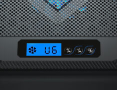 POWERTECH βάση & ψύξη laptop PT-1346, έως 15.6", 2x 125mm LED fan, μαύρη 9 POWERTECH βάση & ψύξη laptop PT-1346, έως 15.6", 2x 125mm LED fan, μαύρη 2
