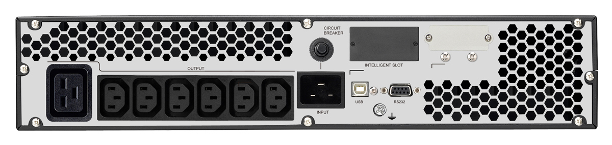 POWERTECH UPS On Line PT-1360 για rack 2U, με οθόνη, 3000VA/2700W, 7x DC output 4 POWERTECH UPS On Line PT-1360 για rack 2U, με οθόνη, 3000VA/2700W, 7x DC output - Image 2