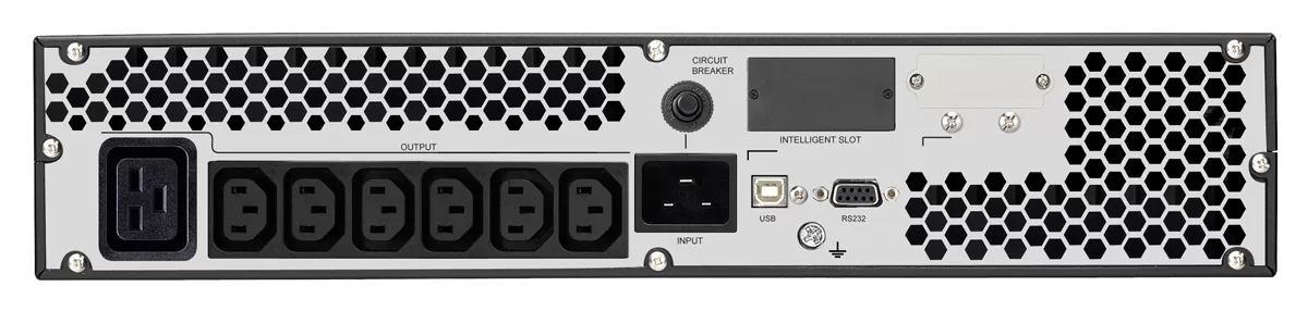 POWERTECH UPS On Line PT-1360 για rack 2U, με οθόνη, 3000VA/2700W, 7x DC output 4 POWERTECH UPS On Line PT-1360 για rack 2U, με οθόνη, 3000VA/2700W, 7x DC output - Image 2