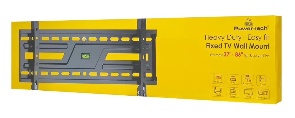 POWERTECH επιτοίχια βάση τηλεόρασης PT-1371, 37-86", έως 75kg, fixed 10 POWERTECH επιτοίχια βάση τηλεόρασης PT-1371, 37-86", έως 75kg, fixed - Image 8