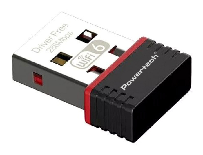 POWERTECH ασύρματος USB αντάπτορας δικτύου PT-1383, 300Mbps WiFi 6 5 POWERTECH ασύρματος USB αντάπτορας δικτύου PT-1383, 300Mbps WiFi 6 - Image 3