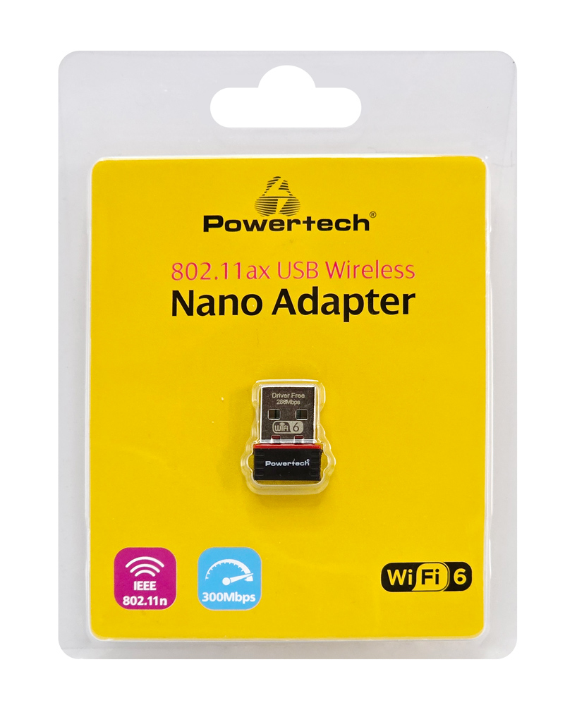 POWERTECH ασύρματος USB αντάπτορας δικτύου PT-1383, 300Mbps WiFi 6 6 POWERTECH ασύρματος USB αντάπτορας δικτύου PT-1383, 300Mbps WiFi 6 - Image 4