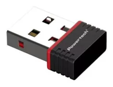 POWERTECH ασύρματος USB αντάπτορας δικτύου PT-1384, 150Mbps WiFi 3