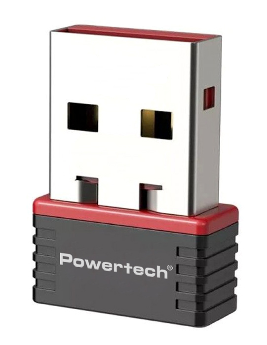 POWERTECH ασύρματος USB αντάπτορας δικτύου PT-1384, 150Mbps WiFi 3 POWERTECH ασύρματος USB αντάπτορας δικτύου PT-1384, 150Mbps WiFi