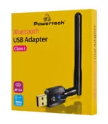 POWERTECH USB Bluetooth 5.4 αντάπτορας PT-1385 με εμβέλεια έως 100m 5