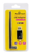 POWERTECH ασύρματος USB αντάπτορας δικτύου & Bluetooth 5.3 PT-1386, 900Mbps WiFi 6 6