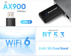 POWERTECH ασύρματος USB αντάπτορας δικτύου & Bluetooth 5.3 PT-1387, 900Mbps WiFi 6 9 POWERTECH ασύρματος USB αντάπτορας δικτύου & Bluetooth 5.3 PT-1387, 900Mbps WiFi 6 2