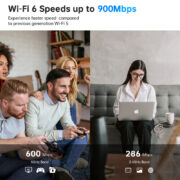 POWERTECH ασύρματος USB αντάπτορας δικτύου & Bluetooth 5.3 PT-1387, 900Mbps WiFi 6 10 POWERTECH ασύρματος USB αντάπτορας δικτύου & Bluetooth 5.3 PT-1387, 900Mbps WiFi 6 3