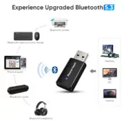 POWERTECH ασύρματος USB αντάπτορας δικτύου & Bluetooth 5.3 PT-1387, 900Mbps WiFi 6 4