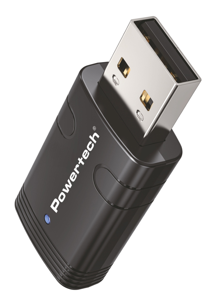 POWERTECH ασύρματος USB αντάπτορας δικτύου & Bluetooth 5.3 PT-1387, 900Mbps WiFi 6 3 POWERTECH ασύρματος USB αντάπτορας δικτύου & Bluetooth 5.3 PT-1387, 900Mbps WiFi 6