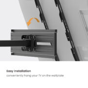 POWERTECH επιτοίχια βάση τηλεόρασης PT-1389, 37-80", έως 40kg, full motion 11 POWERTECH επιτοίχια βάση τηλεόρασης PT-1389, 37-80", έως 40kg, full motion 2