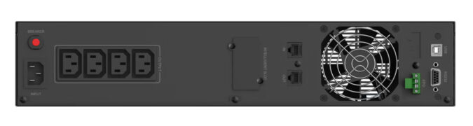 POWERTECH UPS Line Interactive PT-1408 για rack 2U, με οθόνη, 2200VA/1540W, 4x AC output 6 POWERTECH UPS Line Interactive PT-1408 για rack 2U, με οθόνη, 2200VA/1540W, 4x AC output 2