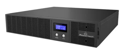 POWERTECH UPS Line Interactive PT-1408 για rack 2U, με οθόνη, 2200VA/1540W, 4x AC output 1