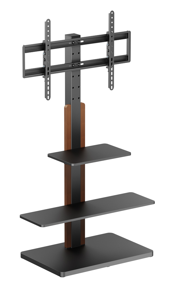 POWERTECH βάση τηλεόρασης δαπέδου PT-1422, 32-75", έως 40kg, με ράφια 3 POWERTECH βάση τηλεόρασης δαπέδου PT-1422, 32-75", έως 40kg, με ράφια