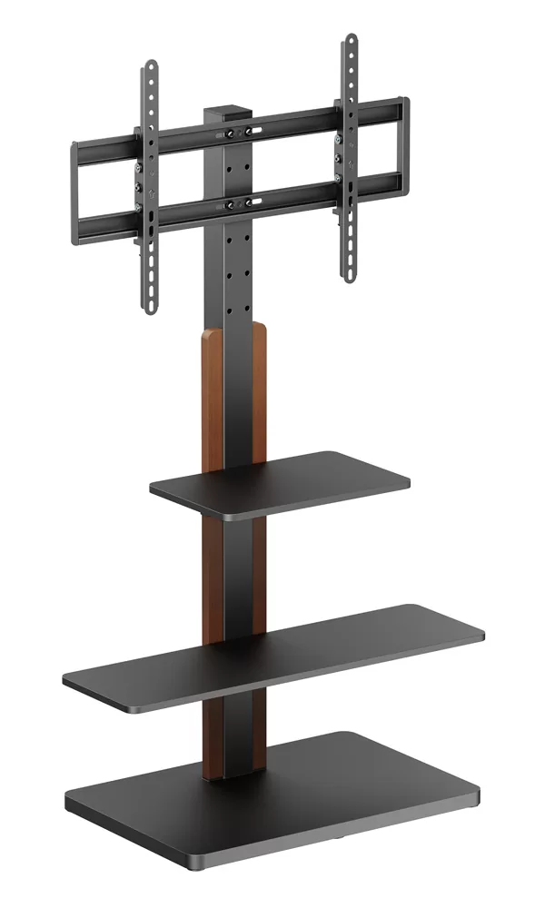 POWERTECH βάση τηλεόρασης δαπέδου PT-1422, 32-75", έως 40kg, με ράφια 3 POWERTECH βάση τηλεόρασης δαπέδου PT-1422, 32-75", έως 40kg, με ράφια