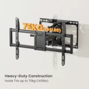 POWERTECH επιτοίχια βάση τηλεόρασης PT-1423, 37-90", 75kg, heavy duty, full motion 13 POWERTECH επιτοίχια βάση τηλεόρασης PT-1423, 37-90", 75kg, heavy duty, full motion 3