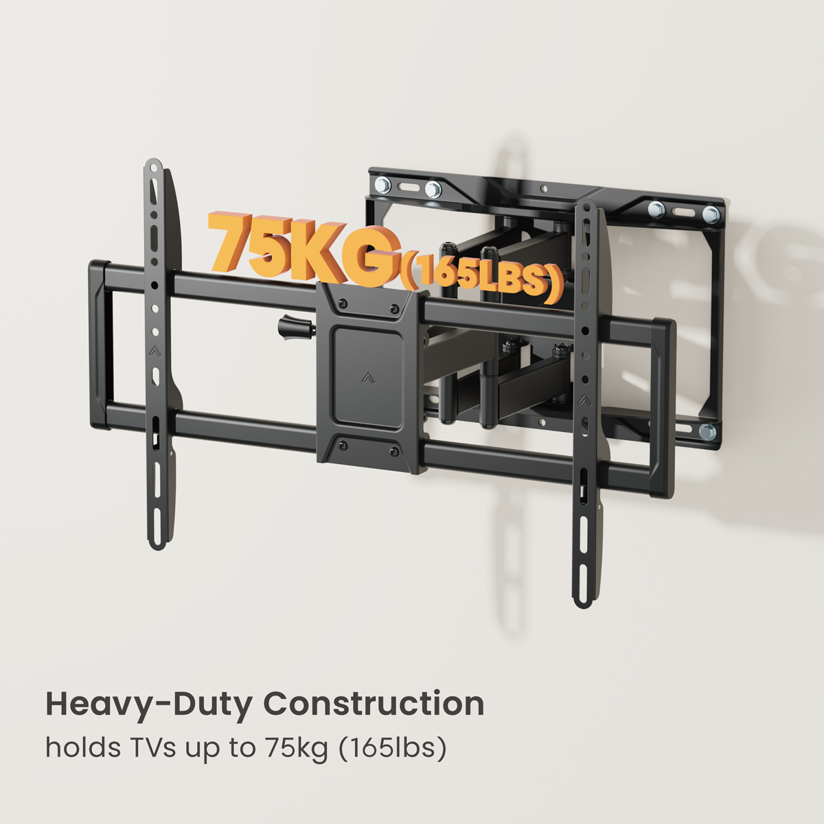 POWERTECH επιτοίχια βάση τηλεόρασης PT-1423, 37-90", 75kg, heavy duty, full motion 5 POWERTECH επιτοίχια βάση τηλεόρασης PT-1423, 37-90", 75kg, heavy duty, full motion - Image 3