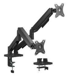 POWERTECH βάση γραφείου για 2x οθόνες PT-1425, 17-32", έως 9kg
