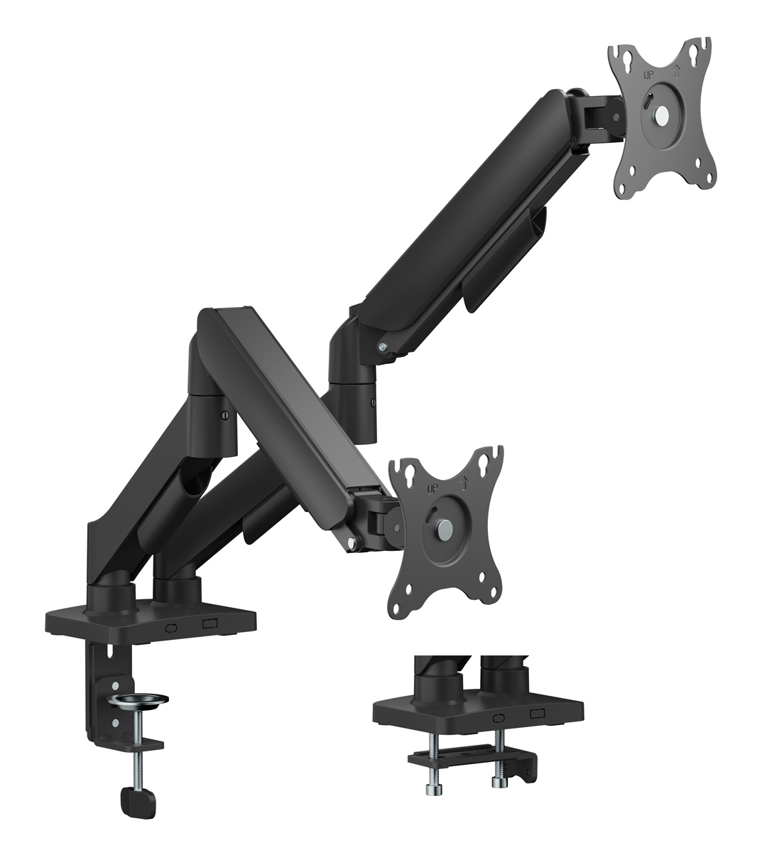 POWERTECH βάση γραφείου για 2x οθόνες PT-1425, 17-32", έως 9kg 3 POWERTECH βάση γραφείου για 2x οθόνες PT-1425, 17-32", έως 9kg
