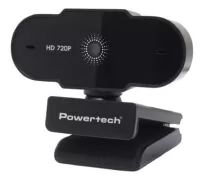 POWERTECH web camera PT-1426, 0.9MP, 720p HD, fixed εστίαση, 1.5m, μαύρη 1