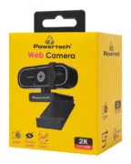 POWERTECH web camera PT-1427, 5MP, 2K QHD, αυτόματη εστίαση, 1.5m, μαύρη 5