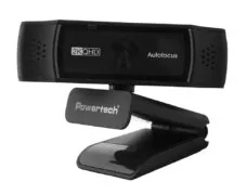 POWERTECH web camera PT-1428, 5MP, 2K QHD, αυτόματη εστίαση, 1.5m, μαύρη 3