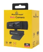 POWERTECH web camera PT-1428, 5MP, 2K QHD, αυτόματη εστίαση, 1.5m, μαύρη 5