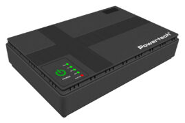 POWERTECH mini DC UPS PT-1434, 18W, 10400mAh, 3x DC, USB/LAN/POE, μαύρο 1 POWERTECH mini DC UPS PT-1434, 18W, 10400mAh, 3x DC, USB/LAN/POE, μαύρο
