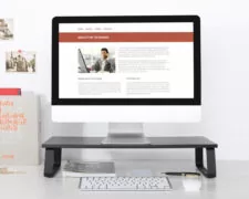 POWERTECH επιτραπέζια βάση οθόνης/laptop PT-1444, 13-32", έως 20kg, μαύρη 2
