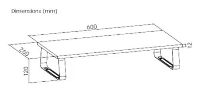 POWERTECH επιτραπέζια βάση οθόνης/laptop PT-1444, 13-32", έως 20kg, μαύρη 4