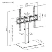 POWERTECH επιτραπέζια βάση τηλεόρασης PT-1445, 32-65", έως 40kg 12 POWERTECH επιτραπέζια βάση τηλεόρασης PT-1445, 32-65", έως 40kg 5