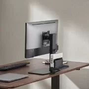 POWERTECH βάση γραφείου οθόνης PT-1449 με βάση mini PC, 17-32", έως 8kg 2