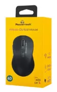 POWERTECH ασύρματο ποντίκι PT-1466, USB δέκτης, έως 1600DPI, μαύρο 5