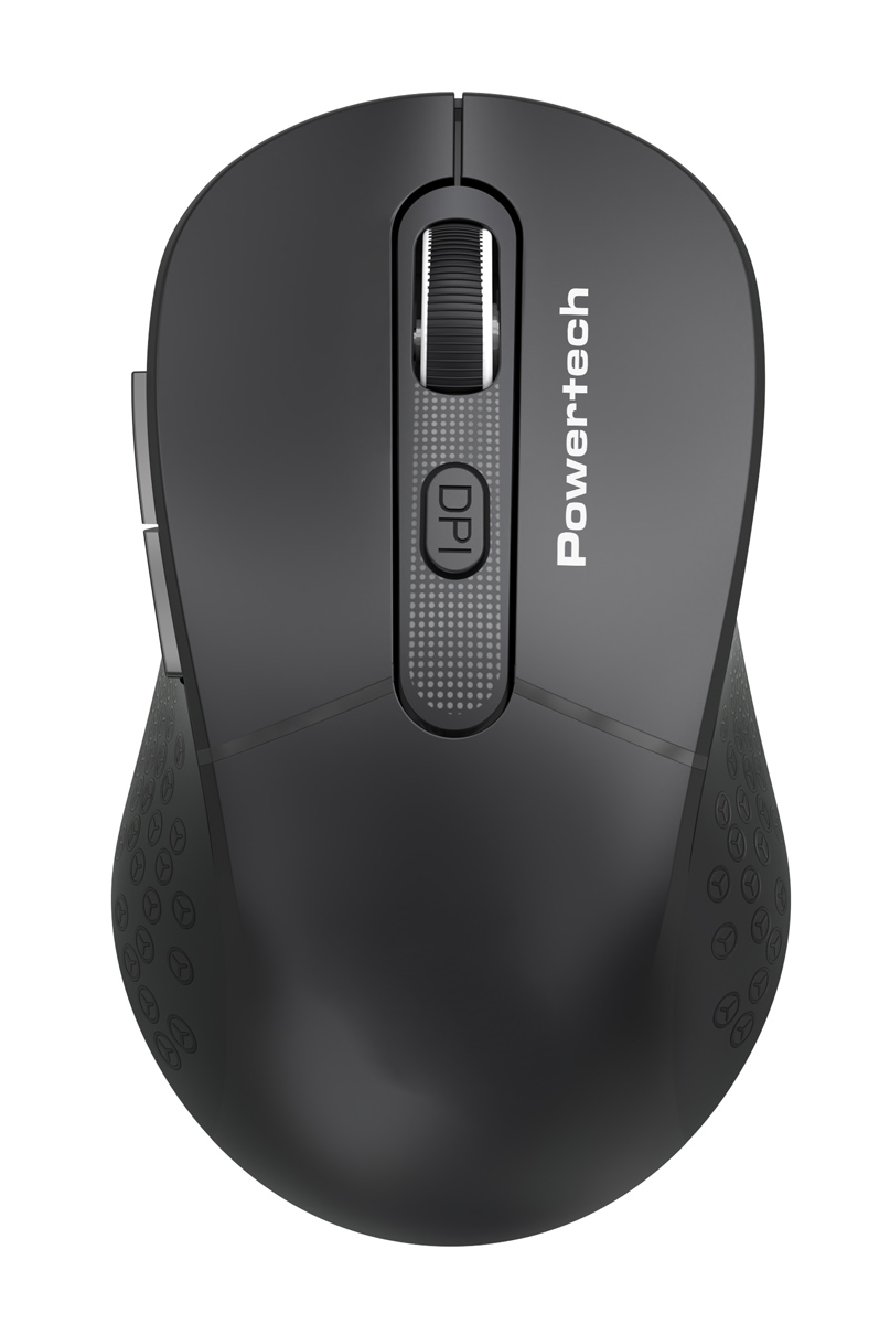 POWERTECH ασύρματο ποντίκι PT-1466, USB δέκτης, έως 1600DPI, μαύρο 3 POWERTECH ασύρματο ποντίκι PT-1466, USB δέκτης, έως 1600DPI, μαύρο