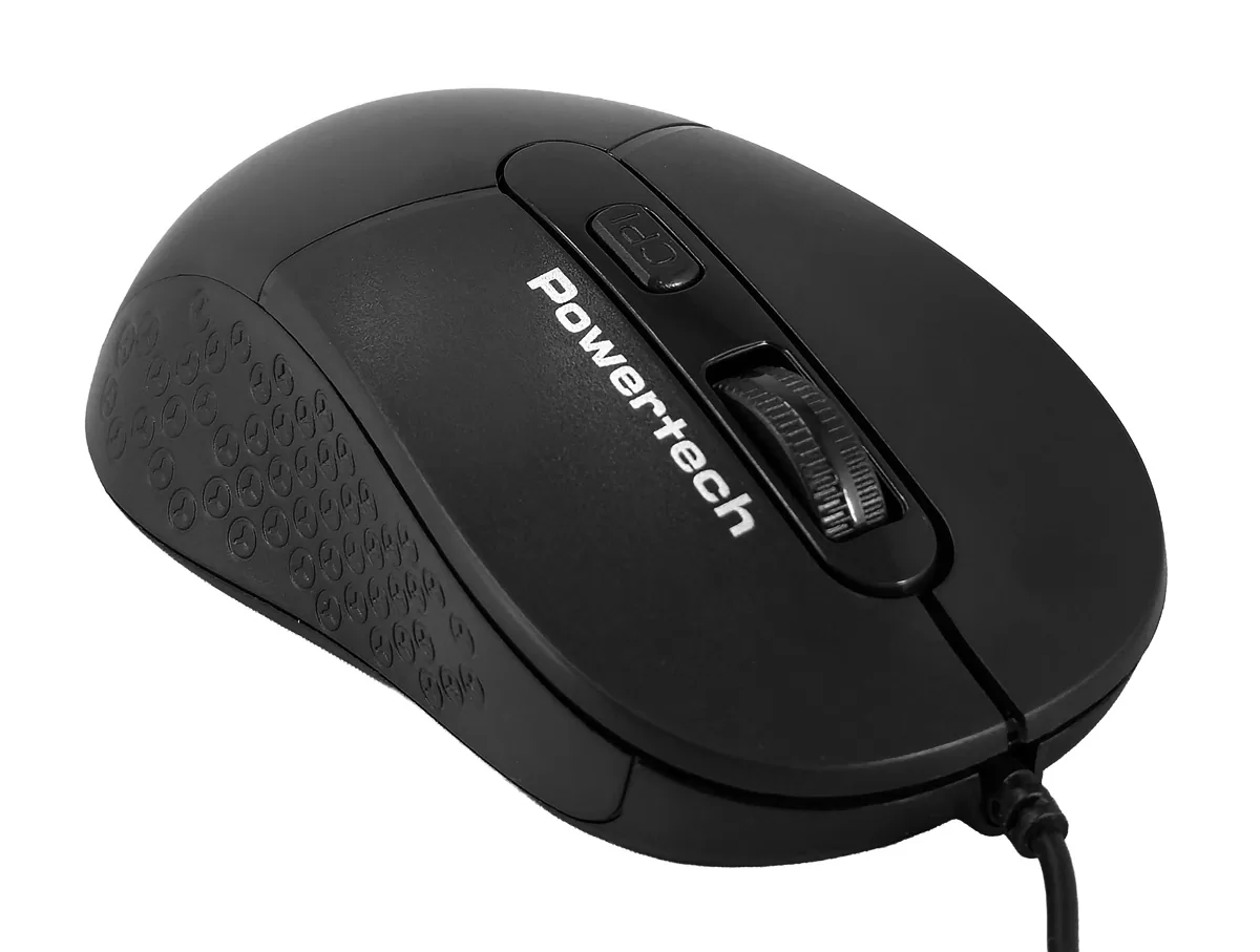 POWERTECH ενσύρματο ποντίκι PT-1467, οπτικό, έως 1600DPI, μαύρο 4 POWERTECH ενσύρματο ποντίκι PT-1467, οπτικό, έως 1600DPI, μαύρο - Image 2