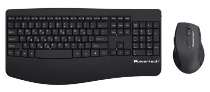 POWERTECH set ποντίκι & πληκτρολόγιο PT-1490, 2.4GHz & Bluetooth, μαύρο 1 POWERTECH set ποντίκι & πληκτρολόγιο PT-1490, 2.4GHz & Bluetooth, μαύρο