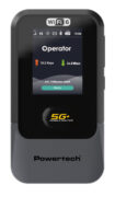 POWERTECH 5G mobile router PT-1512, WiFi 6, AX900 dual band, 4000mAh 1 POWERTECH 5G mobile router PT-1512, WiFi 6, AX900 dual band, 4000mAh