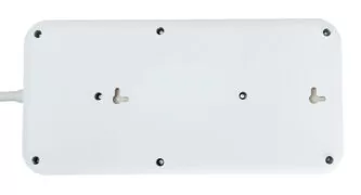 POWERTECH πολύπριζο ασφαλείας PT-1534, 8 θέσεων, 16A, 1.5m, λευκό 2