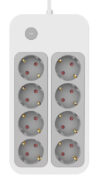POWERTECH πολύπριζο ασφαλείας PT-1534, 8 θέσεων, 16A, 1.5m, λευκό 9 POWERTECH πολύπριζο ασφαλείας PT-1534, 8 θέσεων, 16A, 1.5m, λευκό 4