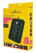 POWERTECH πολύπριζο ασφαλείας PT-1535, 8 θέσεων, με USB & USB-C θύρες, 16A, 1.5m, μαύρο 9 POWERTECH πολύπριζο ασφαλείας PT-1535, 8 θέσεων, με USB & USB-C θύρες, 16A, 1.5m, μαύρο 4
