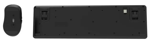 POWERTECH set ασύρματο ποντίκι & πληκτρολόγιο PT-1540, 2.4GHz & Bluetooth, αθόρυβο, μαύρο 2