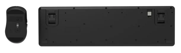 POWERTECH set ασύρματο ποντίκι & πληκτρολόγιο PT-1541, 2.4GHz, αθόρυβο, μαύρο 2