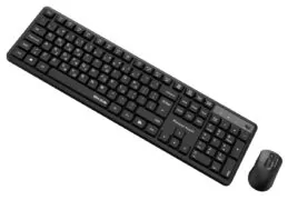 POWERTECH set ασύρματο ποντίκι & πληκτρολόγιο PT-1541, 2.4GHz, αθόρυβο, μαύρο 3