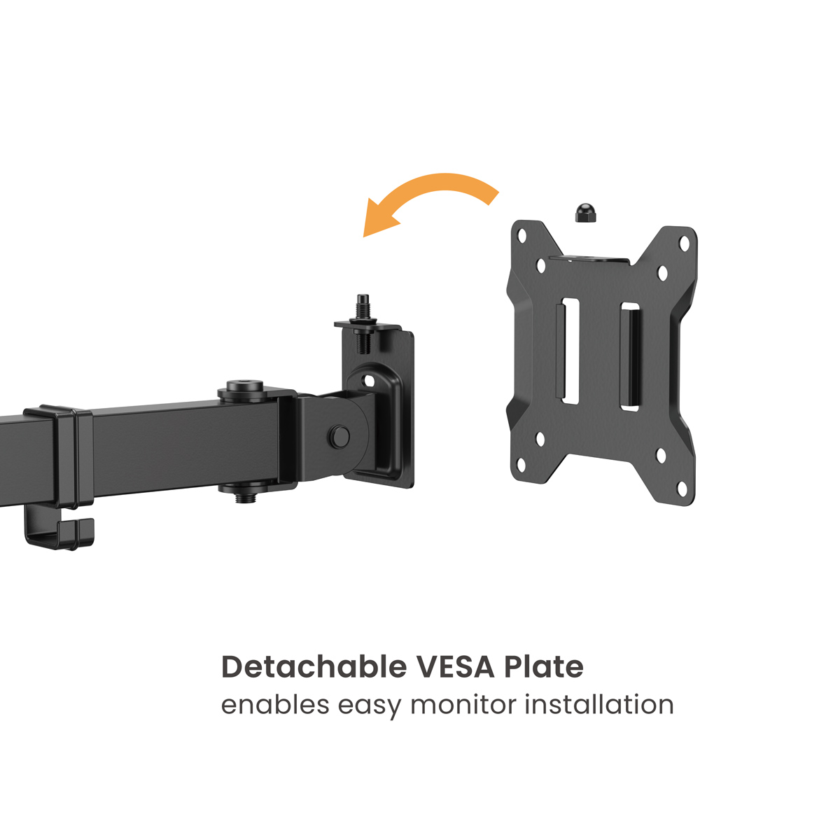 POWERTECH βάση γραφείου για 2x οθόνες PT-1552, 17-32", έως 10kg 6 POWERTECH βάση γραφείου για 2x οθόνες PT-1552, 17-32", έως 10kg - Image 4